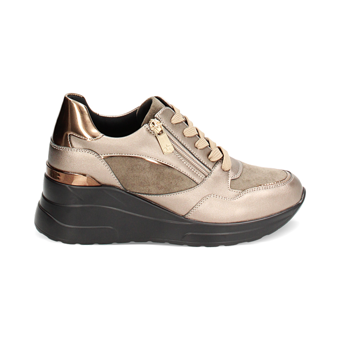 Zapatillas bronce