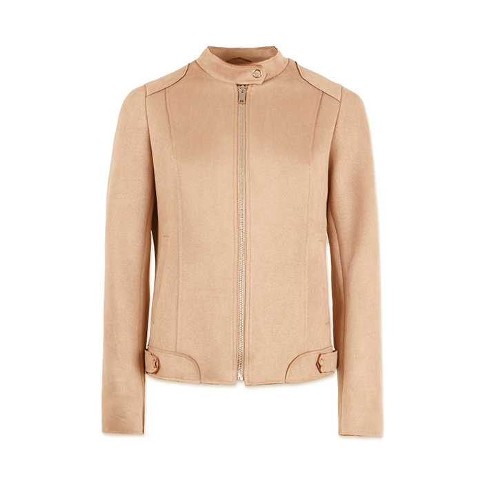 Blouson femme cognac