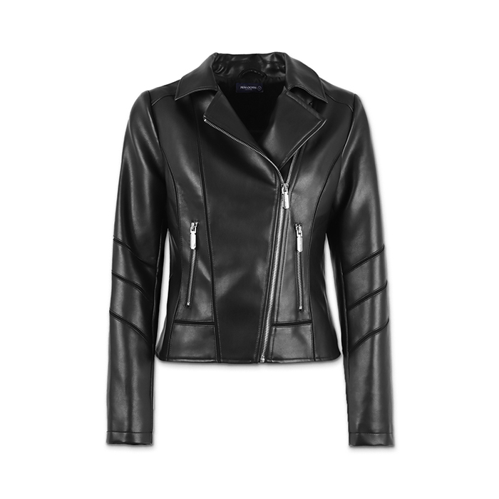 Blouson femme noir casual