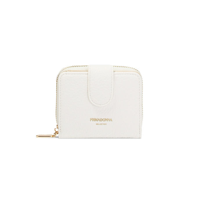 Cartera mujer blanca pequeña