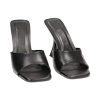 Mules Open Toe noires