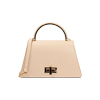 Mini sac femme beige