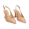 Escarpins slingback femme nude moyennes