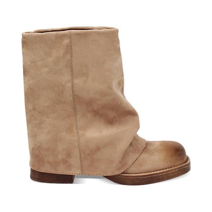 Bottines femme taupe