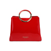 Bolso de mano mujer rojo en charol