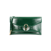 Pochette verte en naplack