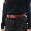 Ceinture rouge en crack