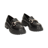 WOMEN SHOES MOCASSINS SYNTHETIC NERO