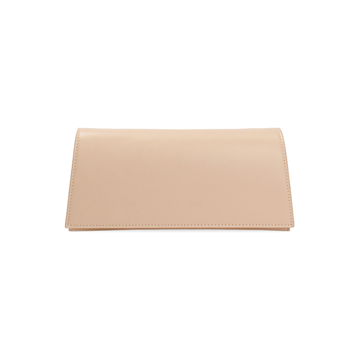 Bolso de mano mujer beige