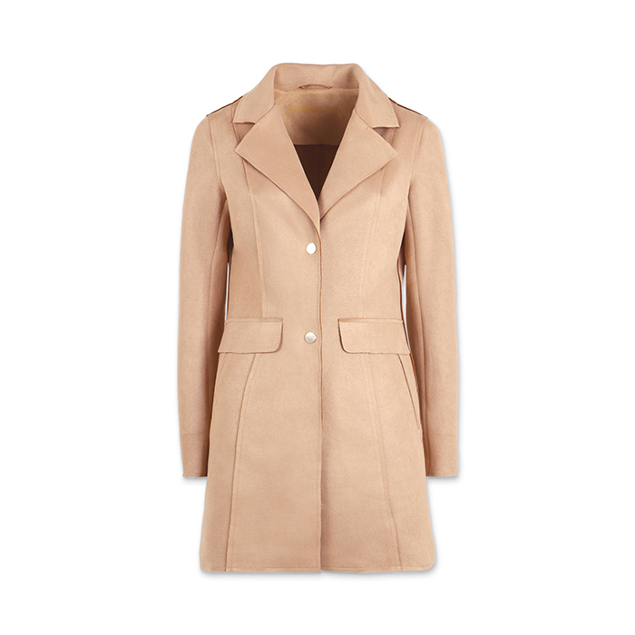 Trench femme cognac