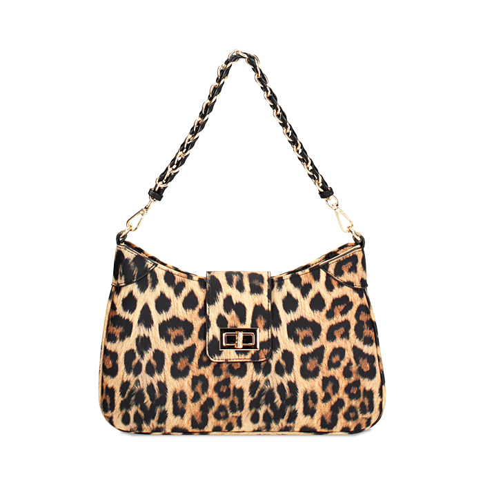 Mini bolsa de leopardo en lycra