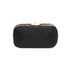 Clutch ovale nera