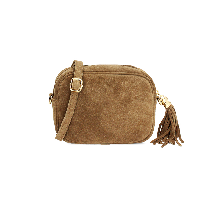 Mini bag donna taupe